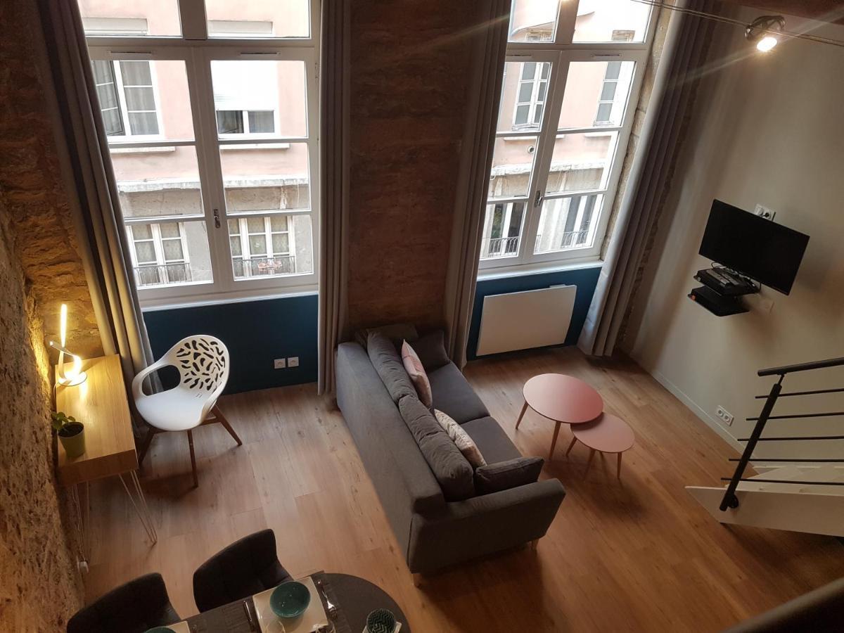 Charmant Appartement Style Canut Pentes Croix Rousse Lyon Exterior photo